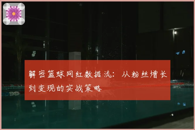 解密篮球网红数据流：从粉丝增长到变现的实战策略